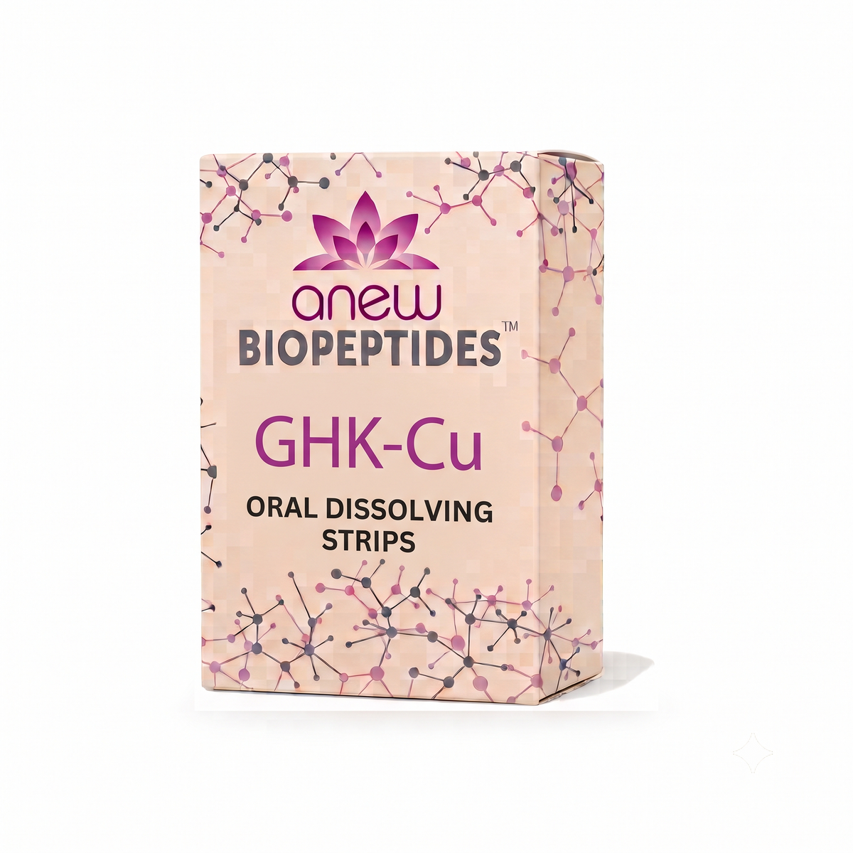 Peptide GHKcu (5 boxes of 30ct) – strips 3mg per serving